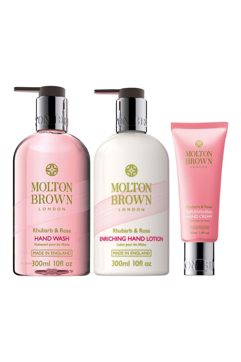 London 'Rhubarb & Rose' Trio (Limited Edition), Alternate, color, PINK
