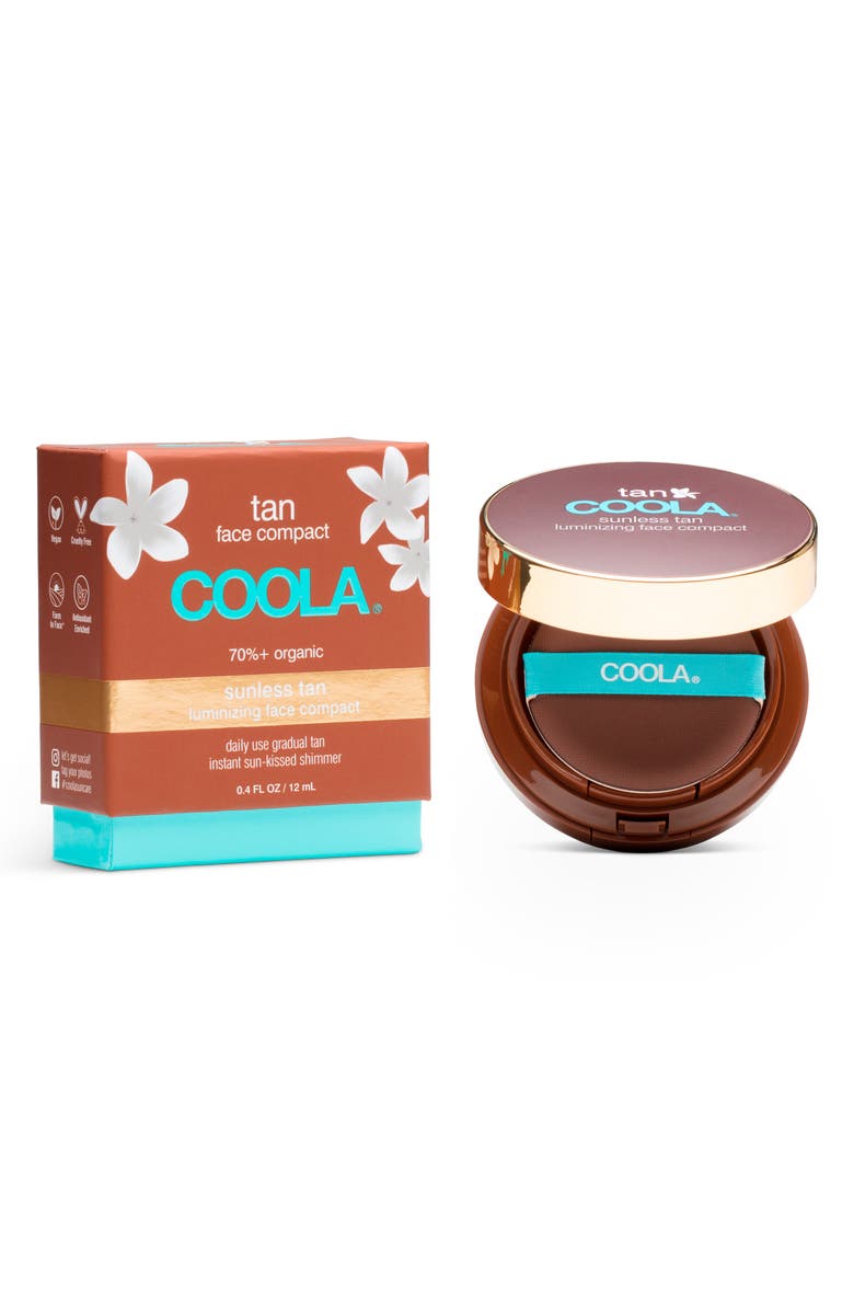 COOLA<sup>®</sup> Suncare Organic Sunless Tan Luminizing Face Compact, Alternate, color, 