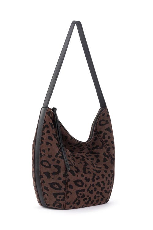 The Sak Sequoia Hobo Leather Bag In Brown