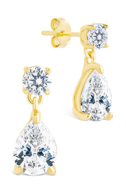 Imogen Cubic Zirconia Drop Earrings