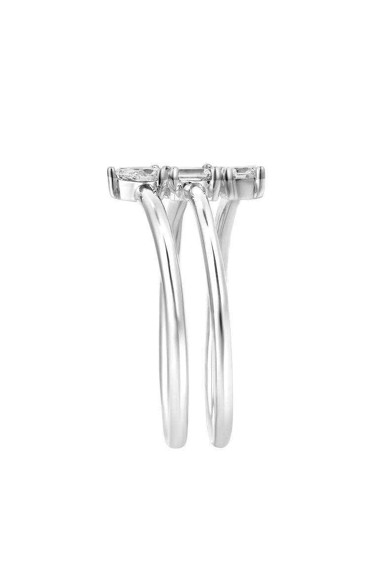Tayla 14K Gold Lab Grown Diamond Ring - 0.25 Ct, Alternate, color, 14K White Gold
