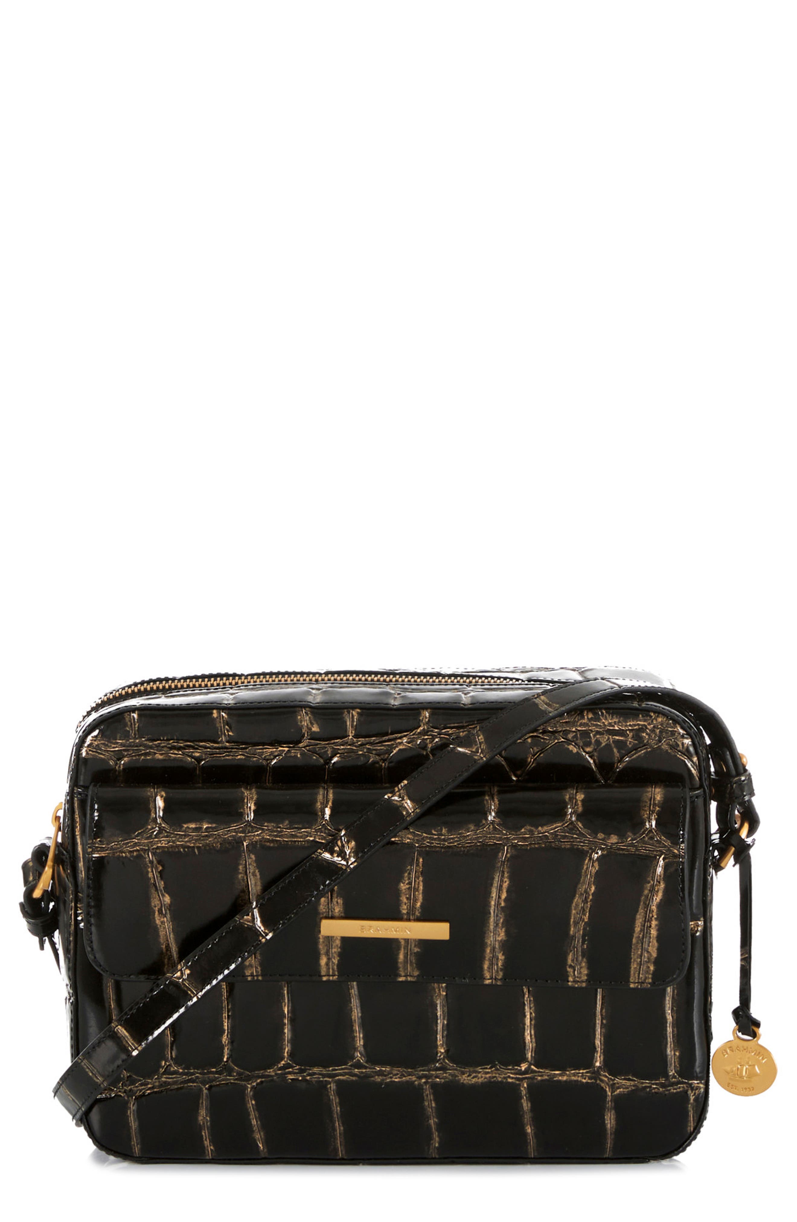 Brahmin Shea Denim Crossbody Bag, Main, color, 