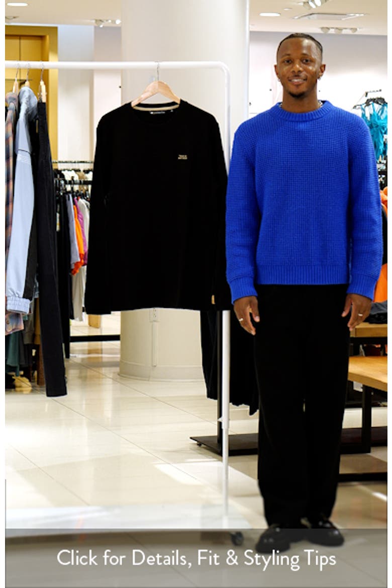 Man About Town Long Sleeve Logo Embroidered T-Shirt video