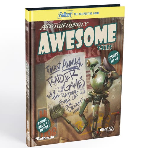 Modiphius Entertainment Fallout Rpg Astoundingly Awesome Tales in Multicolored  product