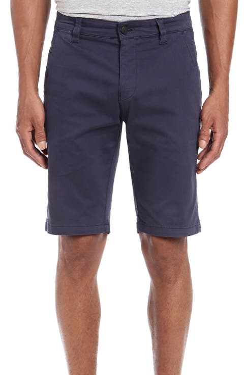 Jacob Slim Fit Flat Front Chino Shorts