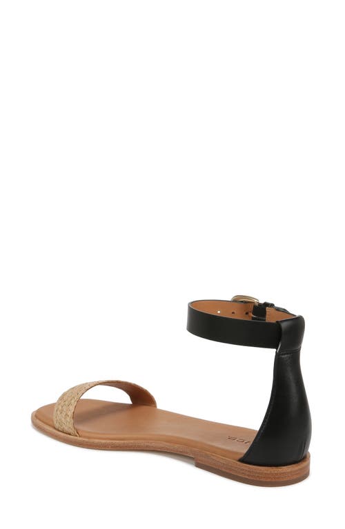 Vince Martina Ankle Strap Sandal In Black