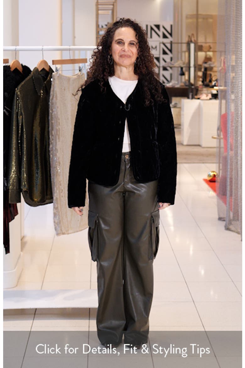 Kiko Quilted Velvet Jacket video