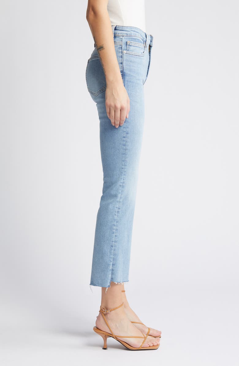 FRAME Le Crop Mini Bootcut Raw Step Hem Jeans, Alternate, color,