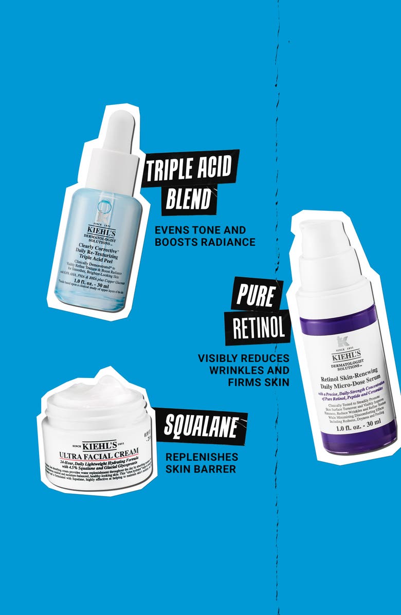 Kiehl's Since 1851 Hydrate, Treat & Repeat Gift Set $140 Value, Alternate, color,