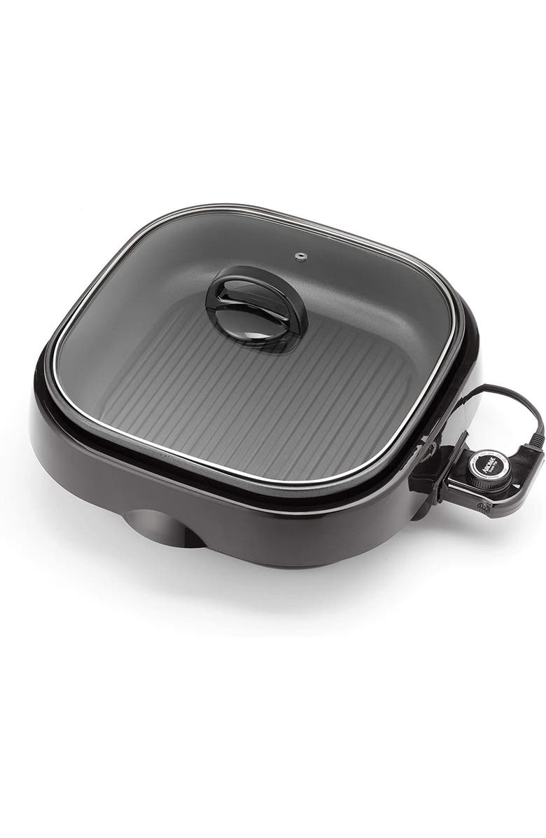 AROMA Housewares ASP-218B Grillet 4Qt., Main, color, Black