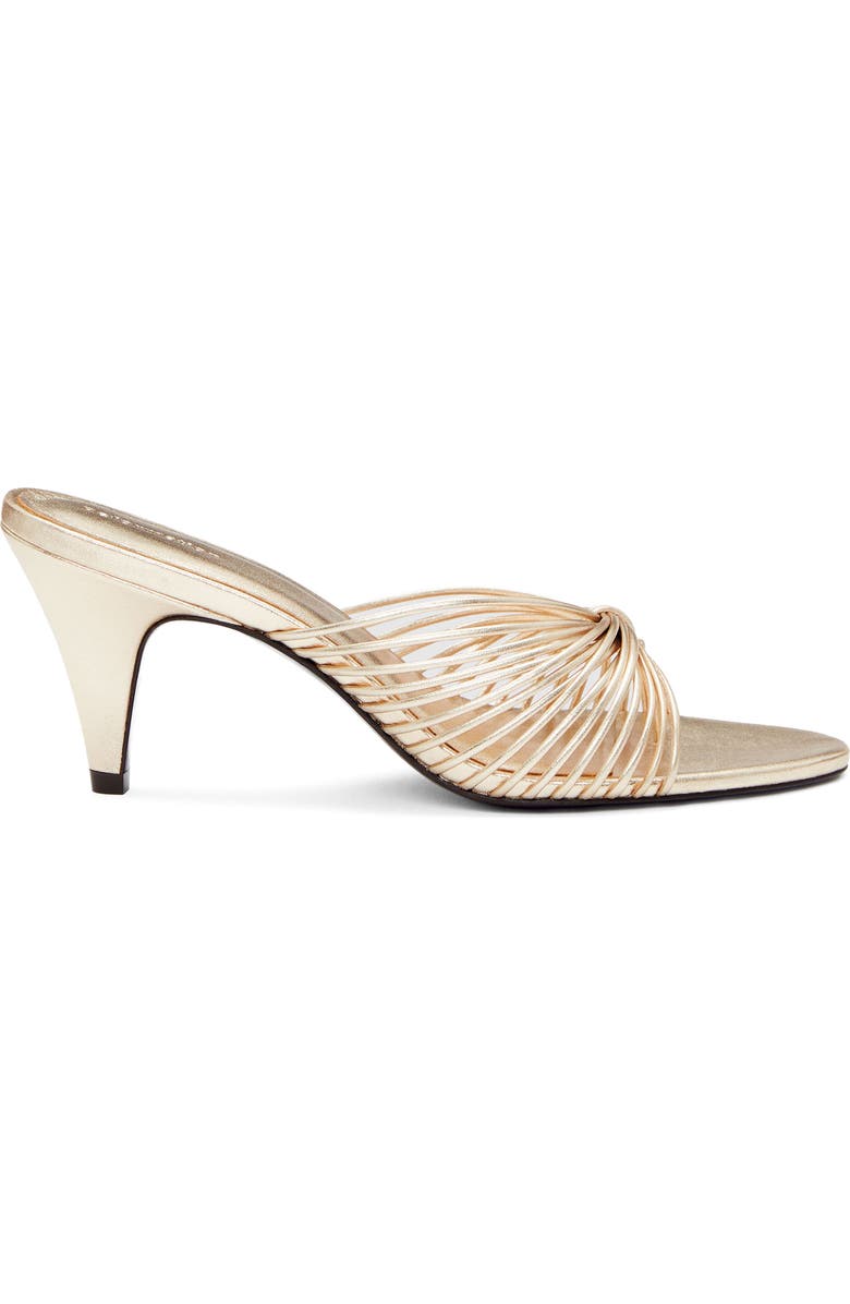Reformation Woodlyn Sandal, Alternate, color, Gold