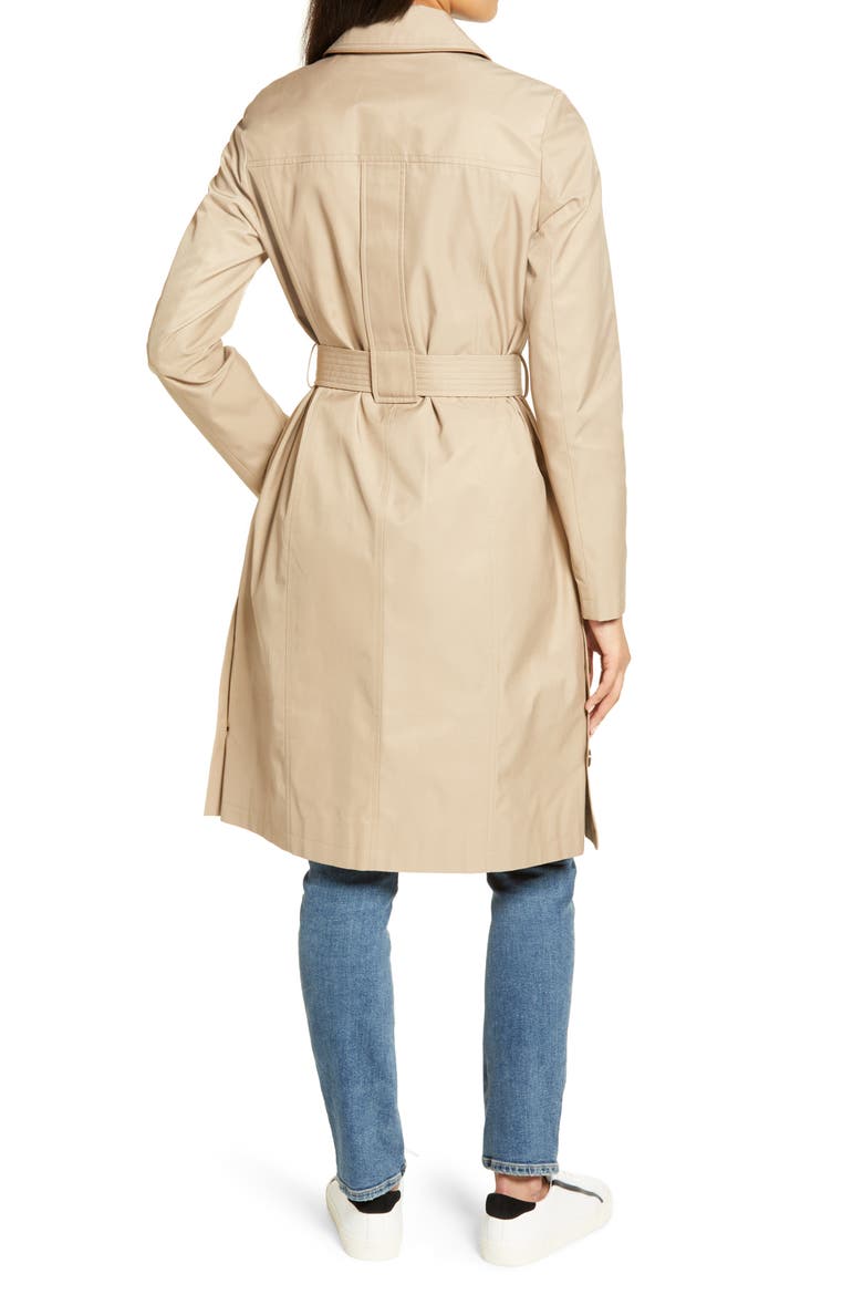 Water Repellent Trench Coat, Alternate, color, SAND