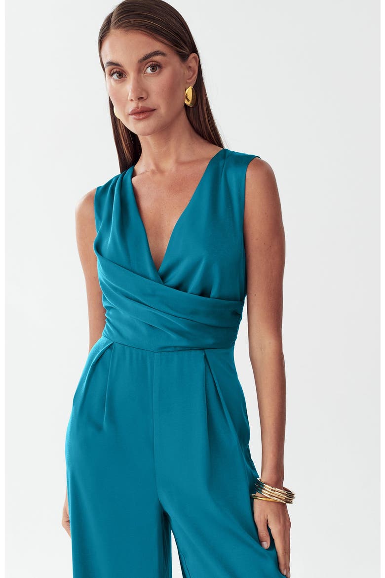 Livleigh Jumpsuit, Alternate, color, Marine Blue