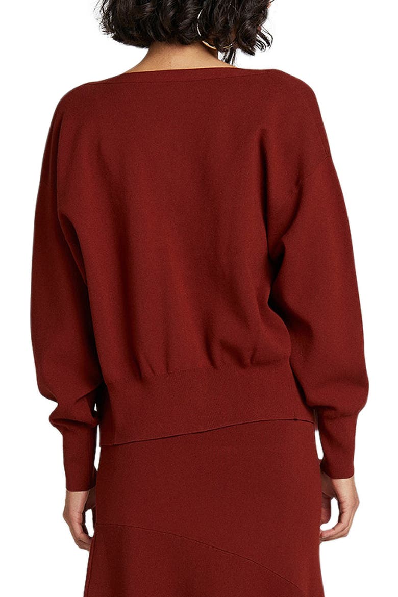 Peters Cardigan, Alternate, color, SUMAC
