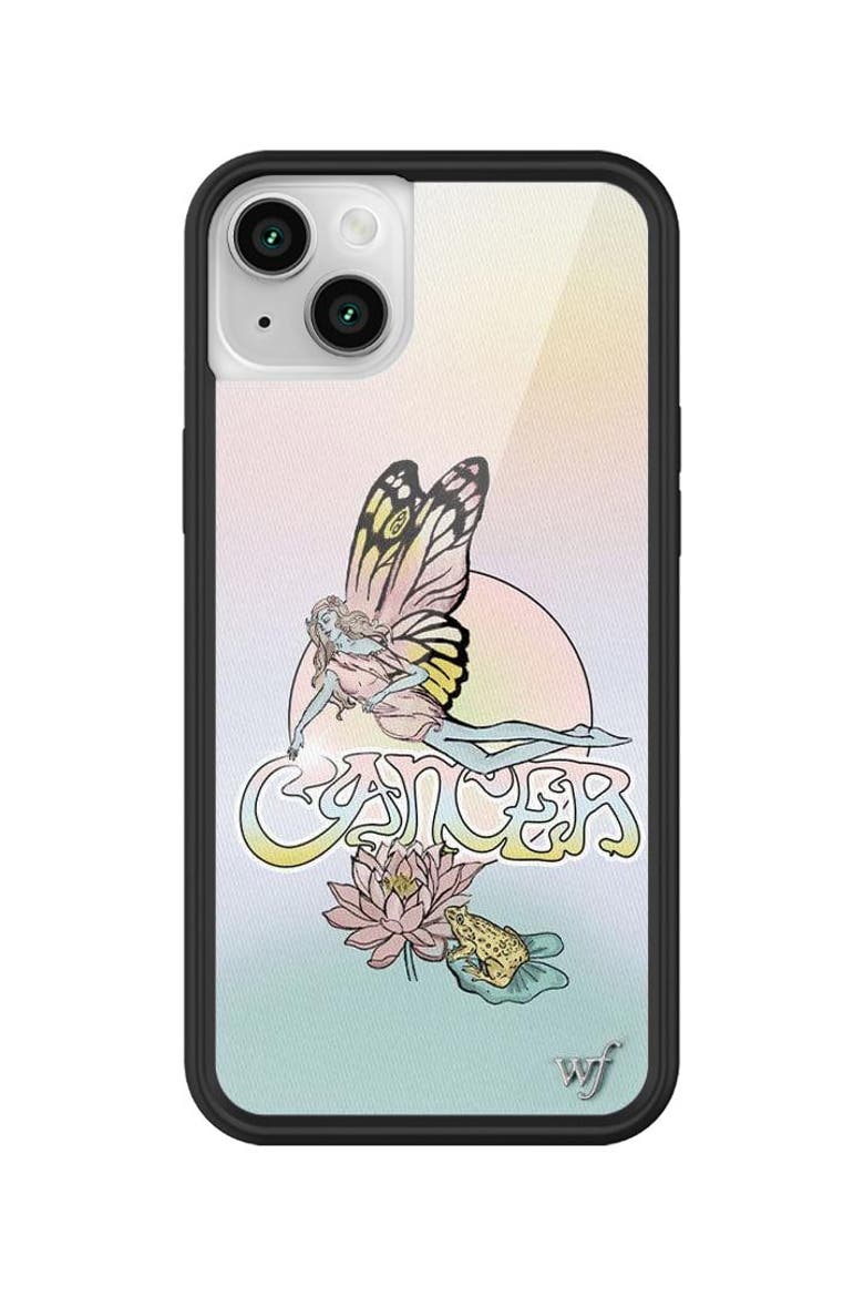 Cancer iPhone Case, Alternate, color, Blue