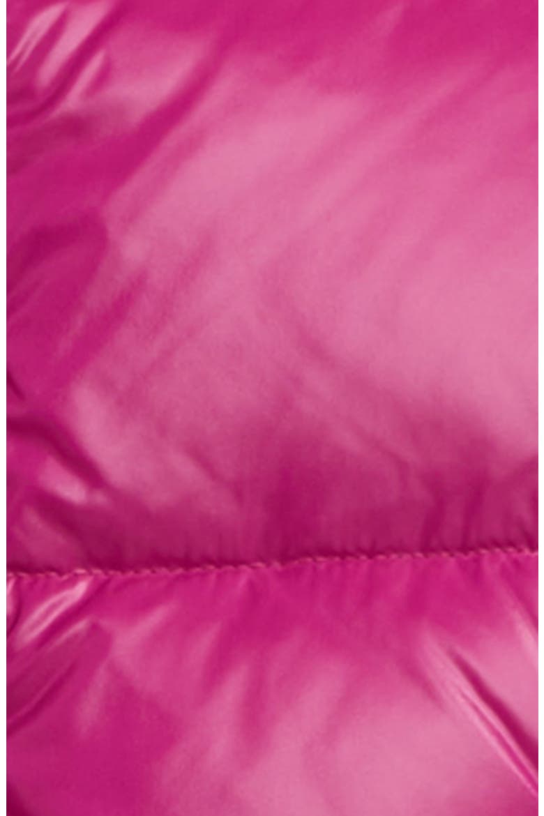 Claret Hooded Down Jacket, Alternate, color, FUCHSIA