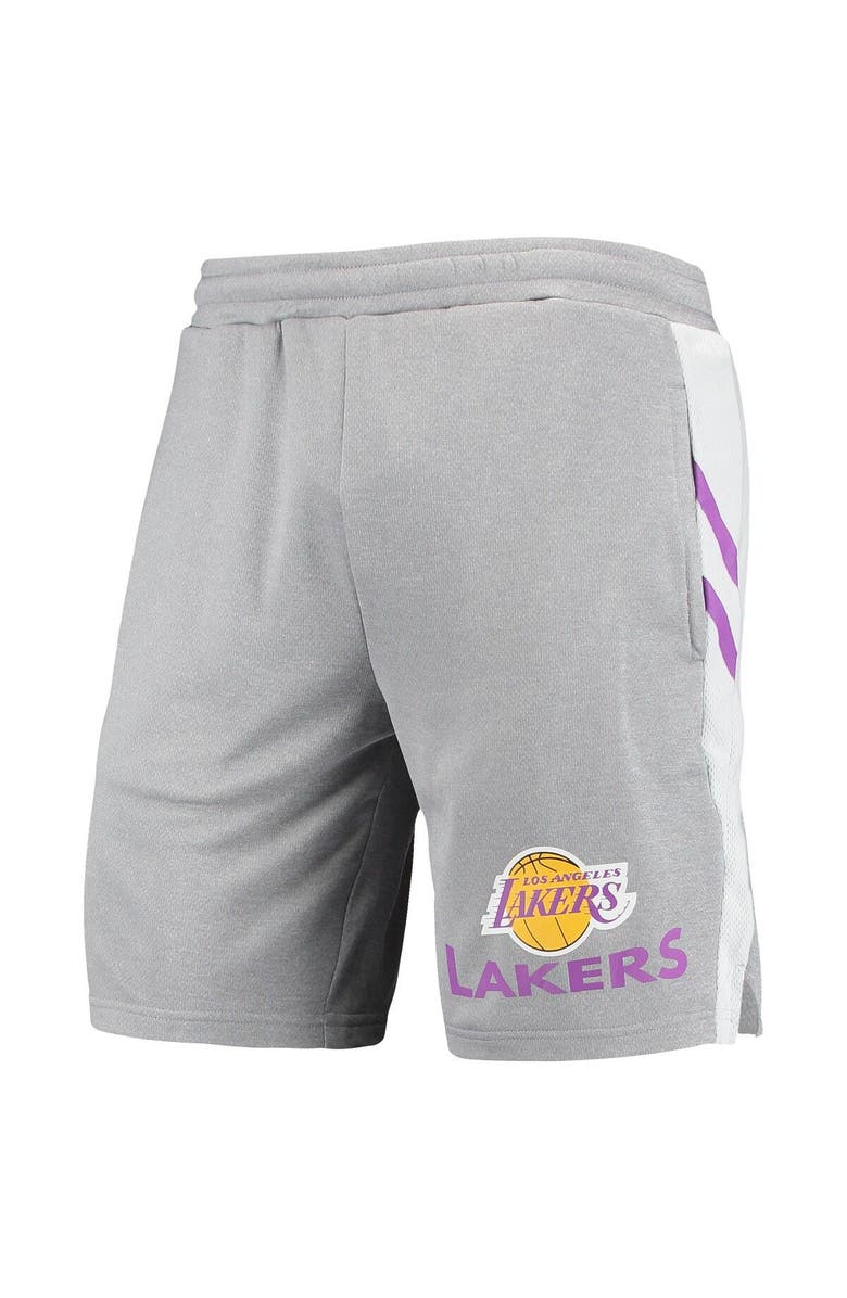 CONCEPTS SPORT Men's Concepts Sport Gray Los Angeles Lakers Stature Shorts, Alternate, color, Gray