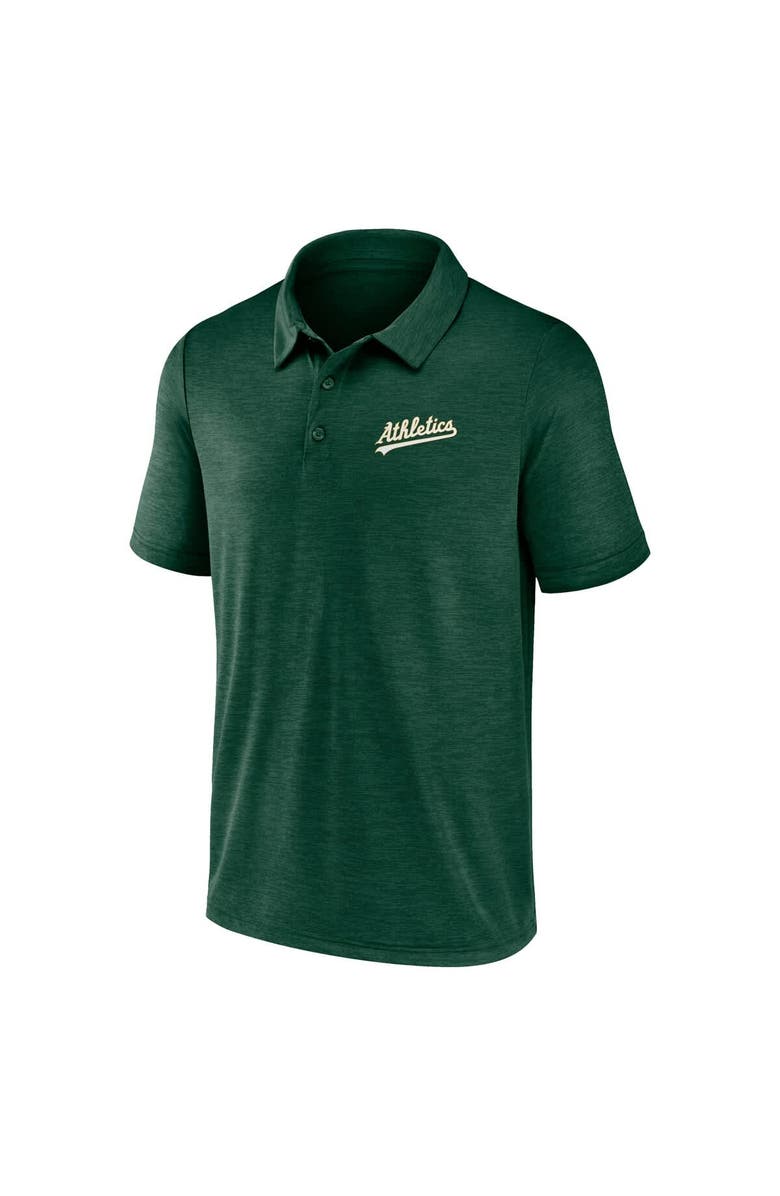 FANATICS Men's  Green Athletics Unstoppable Polo, Alternate, color, Green