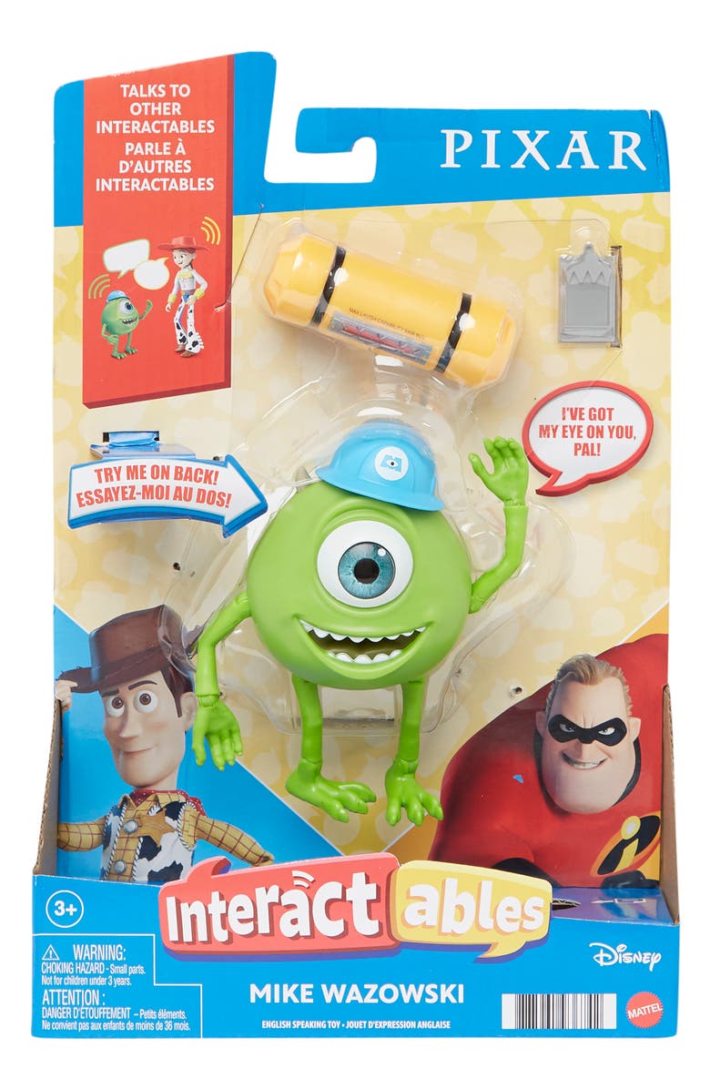 Mattel Pixar Interactables Mike Wazowski, Main, color,