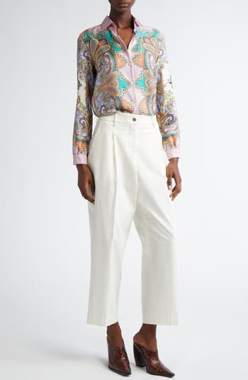 Etro Paisley Silk Button-Up Shirt | Nordstrom