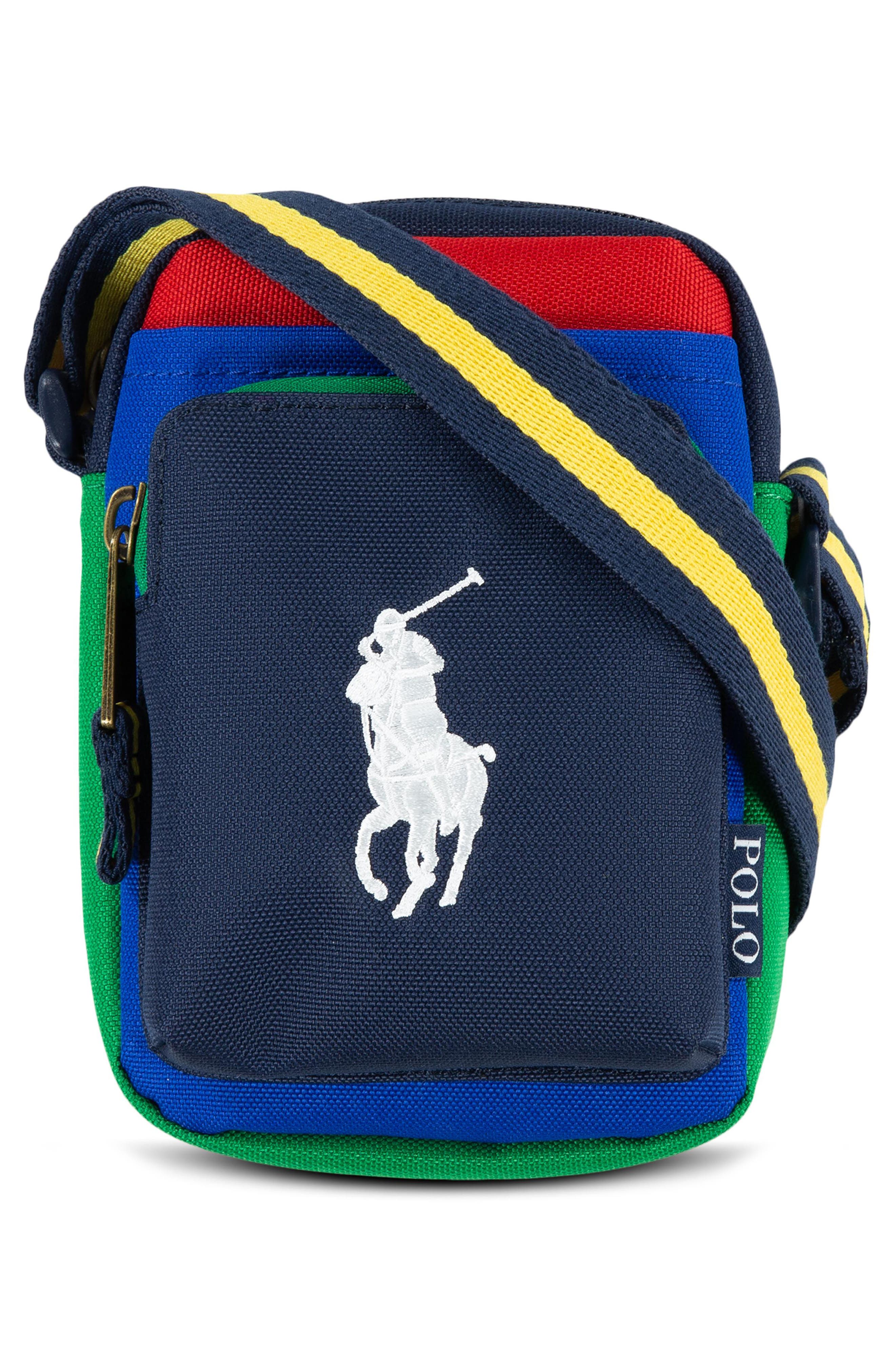 Kids' Colorblock Festival Crossbody Bag, Alternate, color, NAVY MULTI