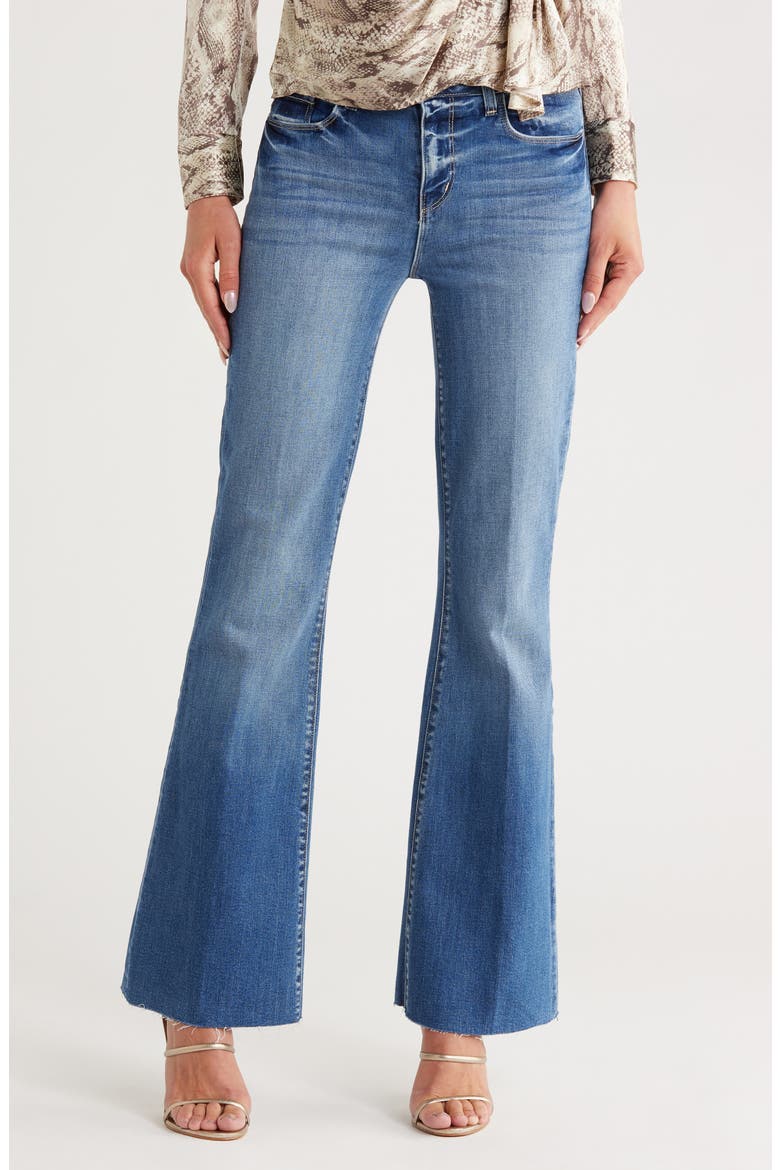Sera High Waist Flare Jeans, Main, color, HAMPTON