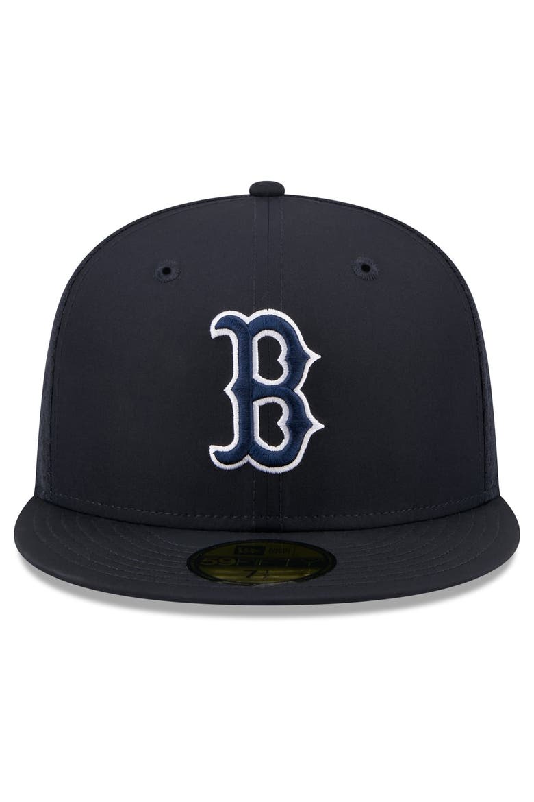 Youth New Era Navy Boston Red Sox Batting Practice 59FIFTY Fitted Hat, Alternate, color, Navy