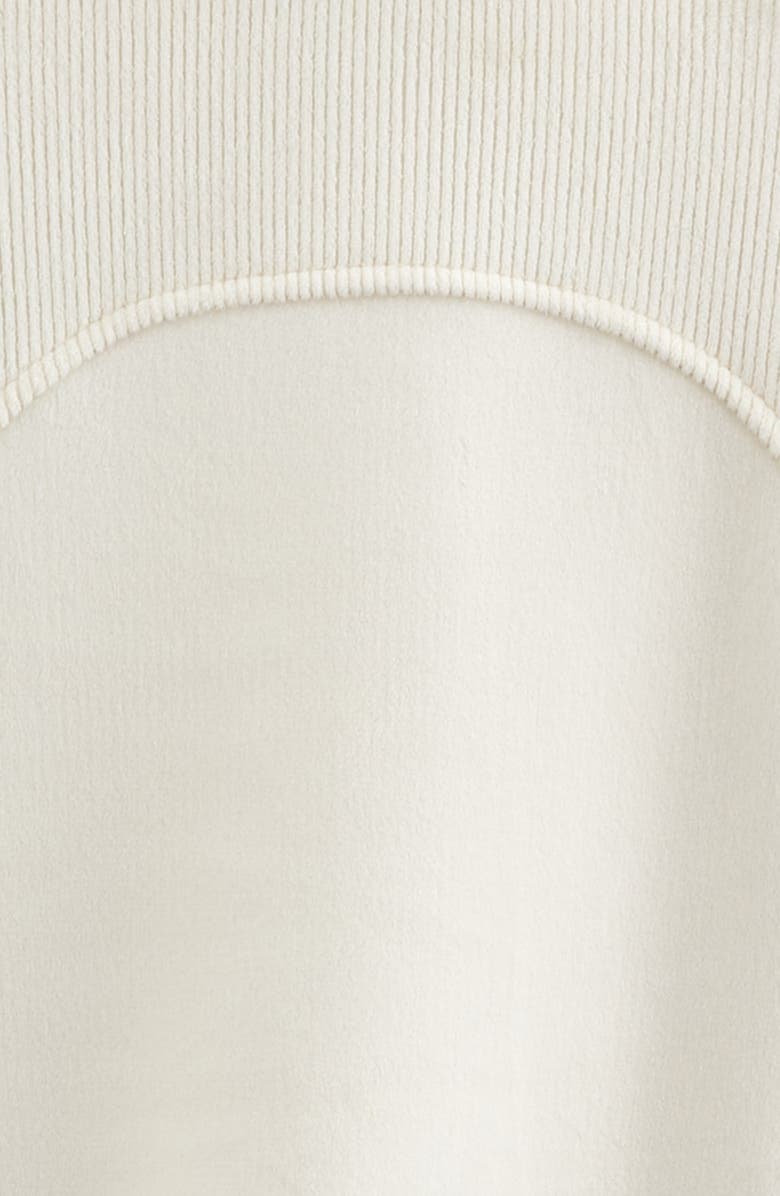 Zella Girl Kids' Corded Velour Jacket, Alternate, color, Ivory Egret