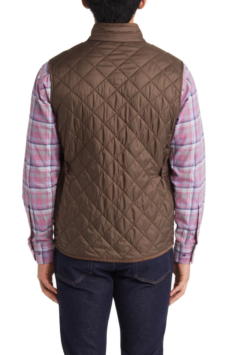Peter Millar Essex Water Resistant Quilted Travel Vest, Alternate, color, 