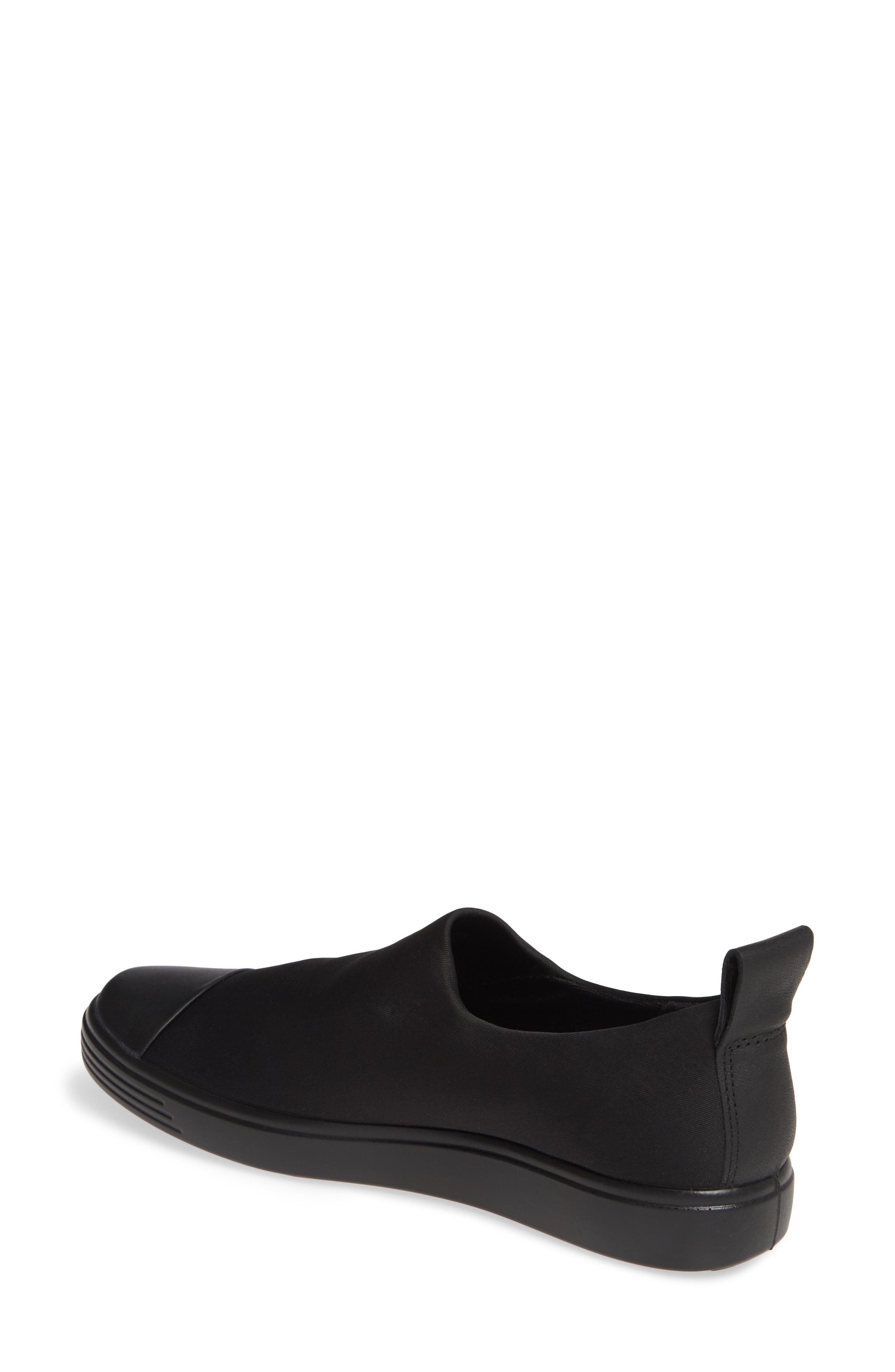 Soft 7 Gore-Tex® Slip-On Sneaker, Alternate, color, BLACK LEATHER