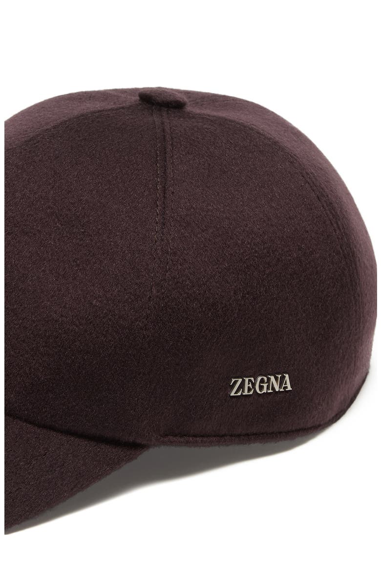 Oasi Cashmere Baseball Cap, Alternate, color, PLUM