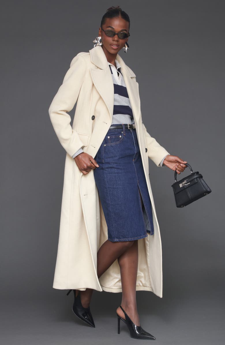 Double Breasted Maxi Coat