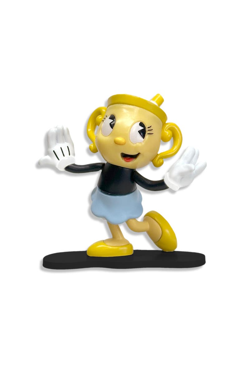 Cuphead Create-A-Figure 3-Inch Mini Figure | Ms. Chalice, Main, color, Yellow