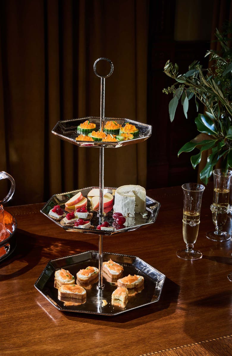 Juliska Graham 3-Tier Server, Alternate, color,