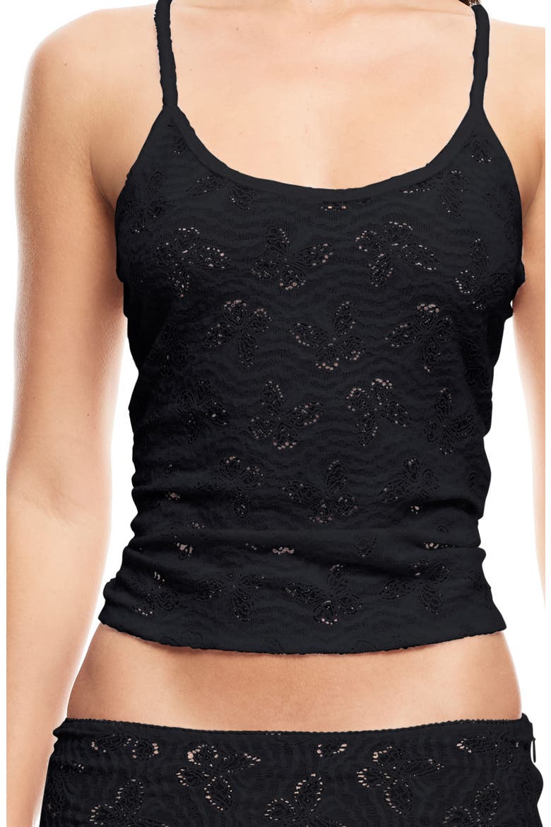 Tidal Pointelle Camisole, Alternate, color, INK
