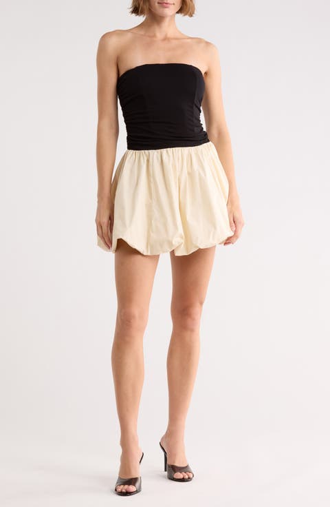Bubble Skirt Minidress