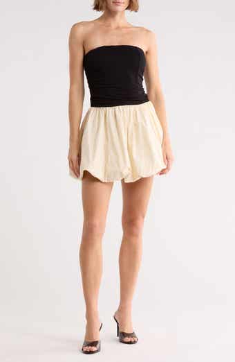 MOON RIVER Bubble Skirt Minidress