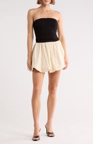 MOON RIVER Bubble Skirt Minidress