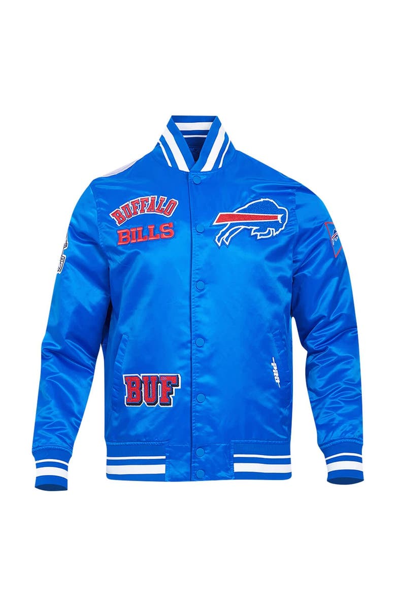 PRO STANDARD Men's Pro Standard Royal Buffalo Bills Sublimated Satin Full-Snap Jacket, Alternate, color, Royal