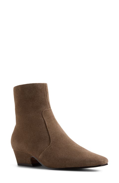 Frannie Leather Bootie