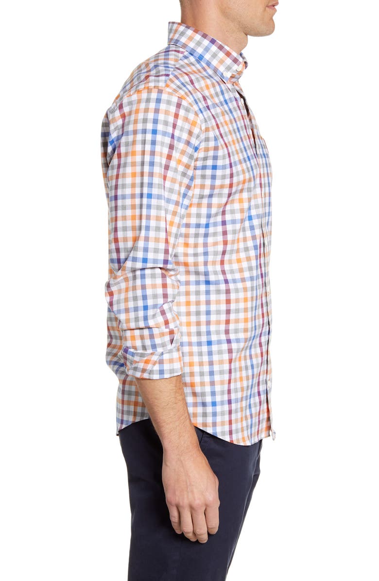 johnnie-O Jackson Check Button-Down Shirt, Alternate, color,