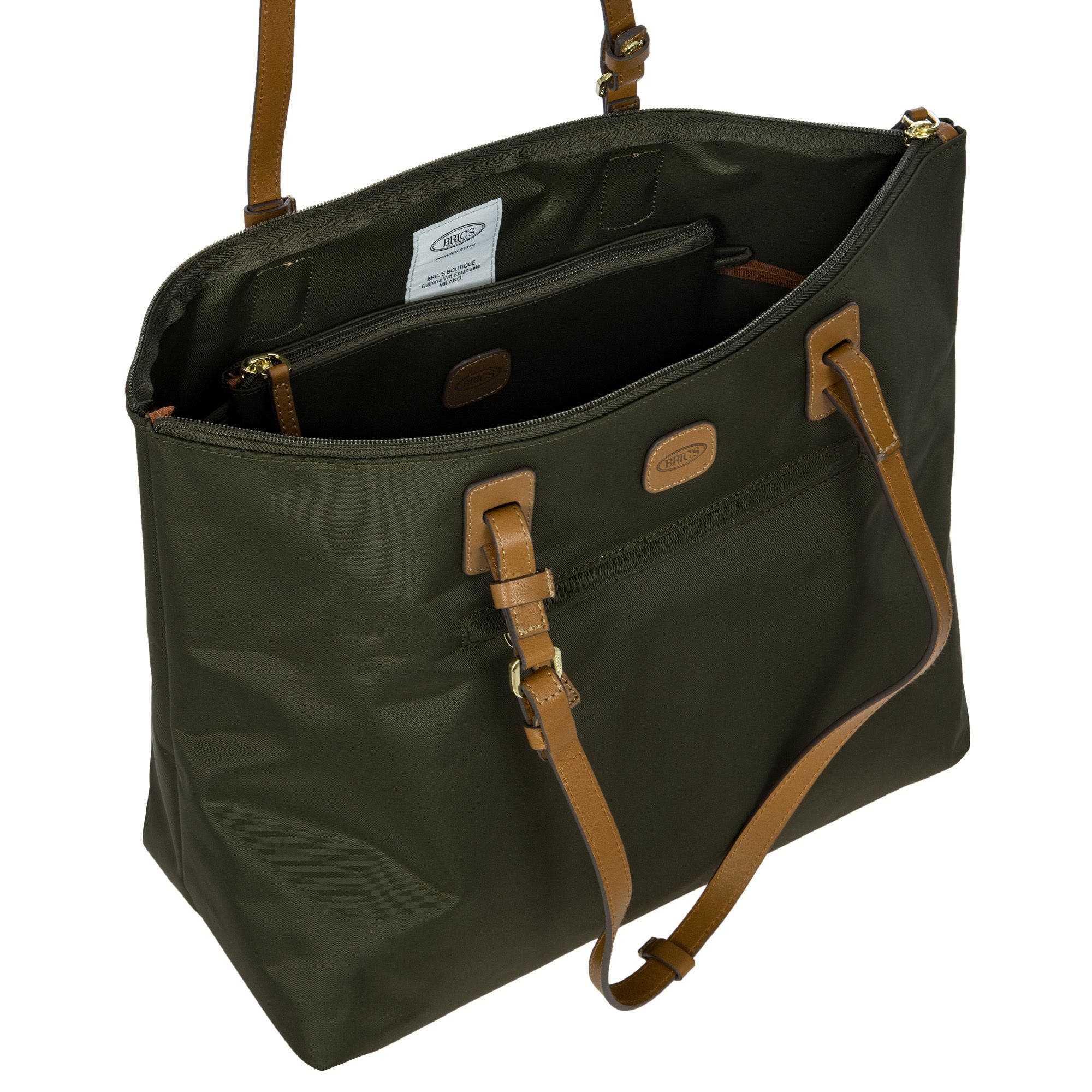 Bric's X-travel Large Sportina, Alternate, color, Olive