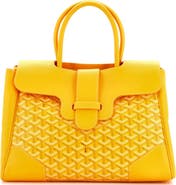 Pre-Owned Goyard Saigon Tote Bag Coated Canvas with Leather