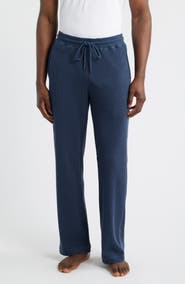 Daniel Buchler Ribbed Drawstring Pajama Pants