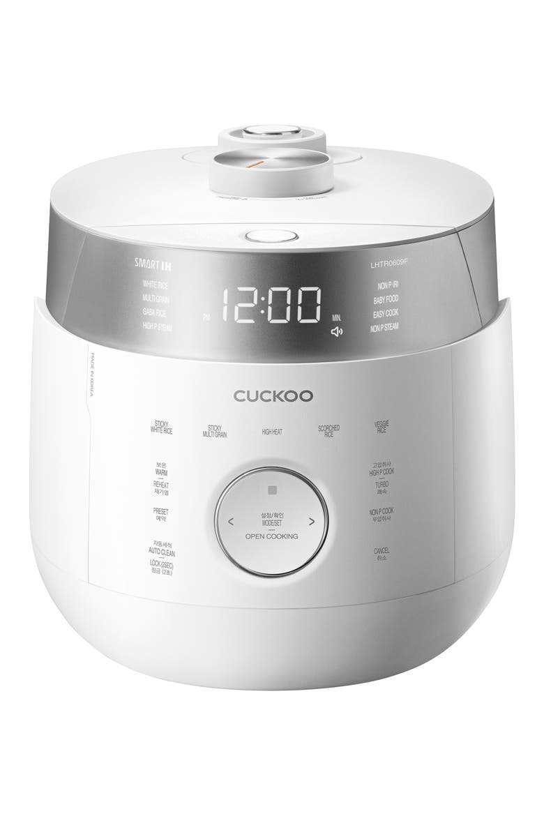 6-Cup Twin Pressure Rice Cooker, Main, color, WHITE