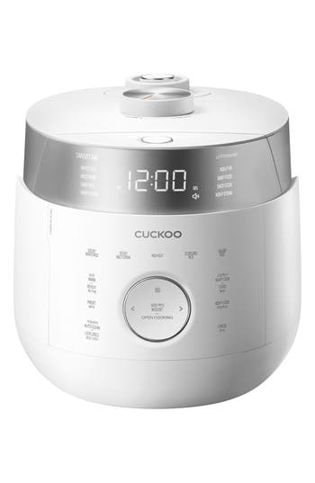 Cuckoo 6-cup Twin Pressure Rice Cooker In White