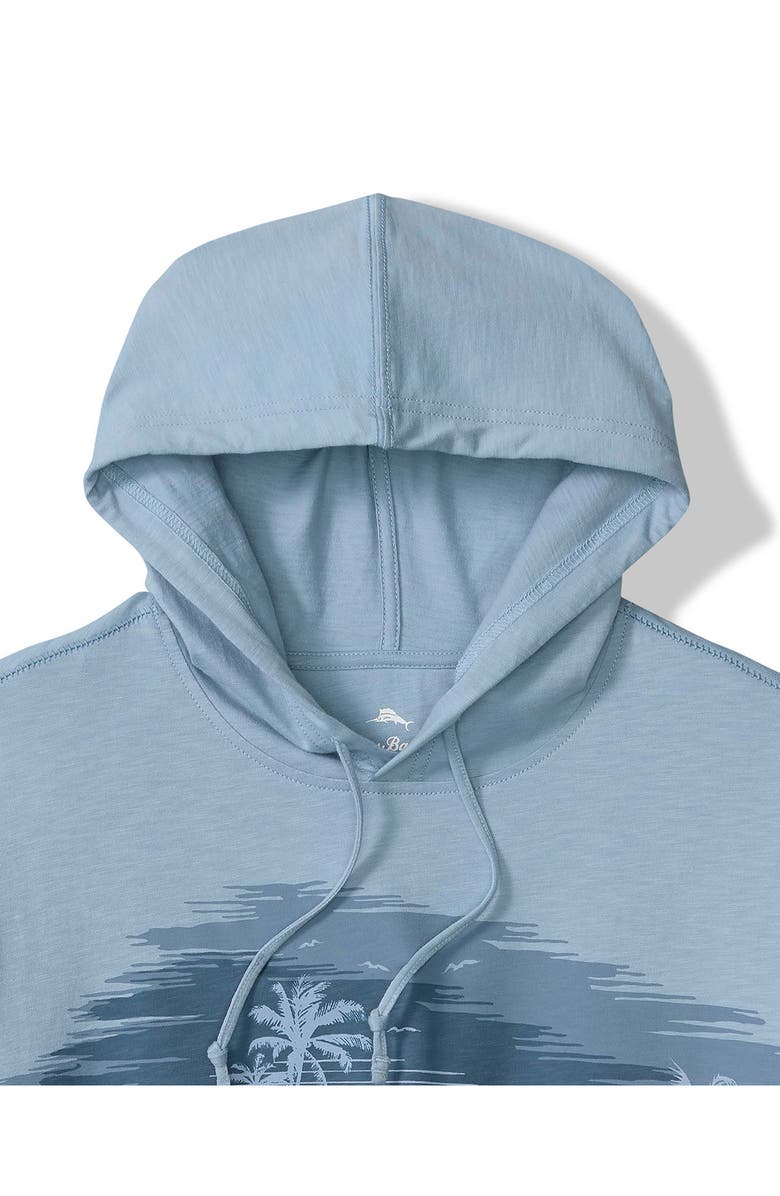 Tommy Bahama Azul Haze Lux Hoodie, Alternate, color, Silvery Blue