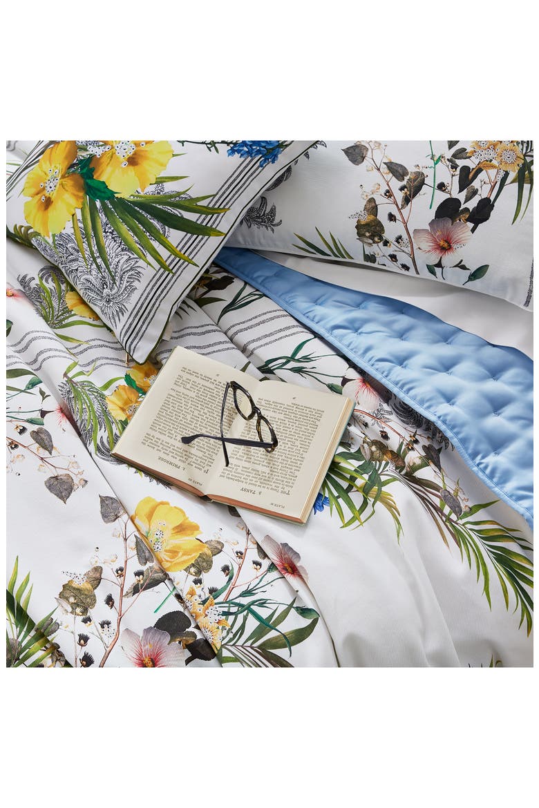 Royal Palm Comforter & Sham Set, Alternate, color, WHITE