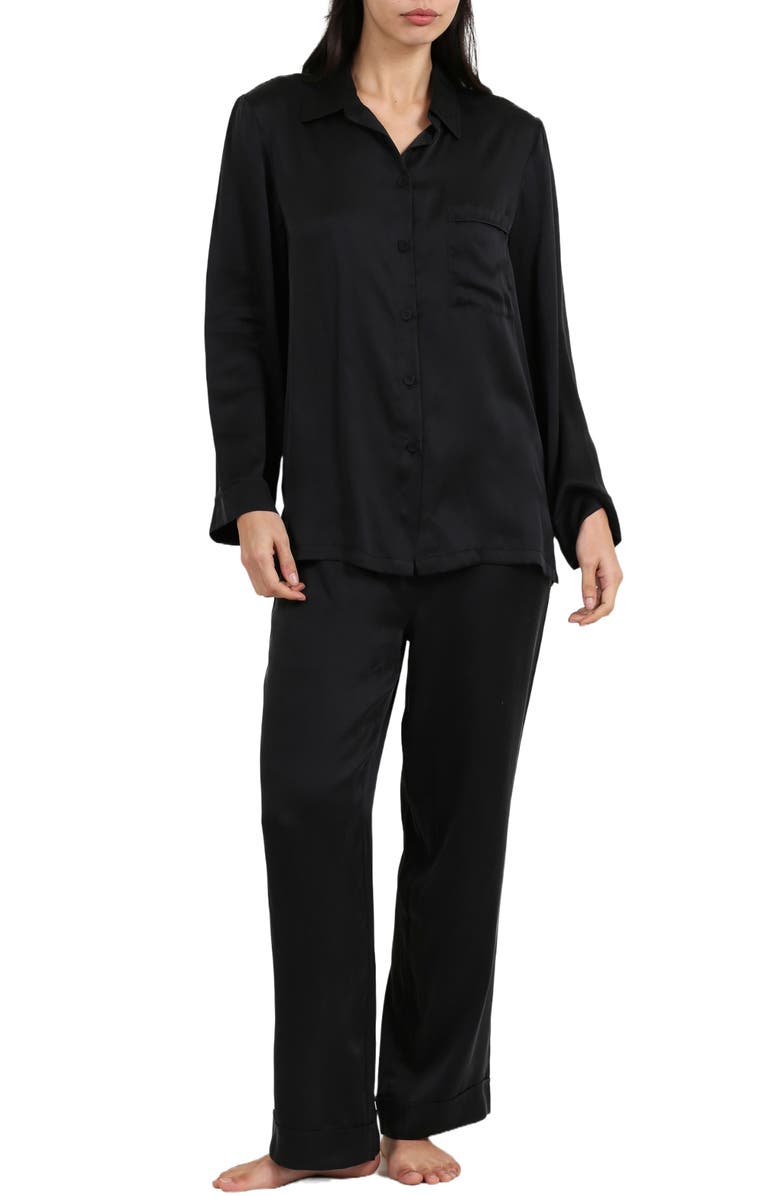 Papinelle Silk Pajamas, Alternate, color,