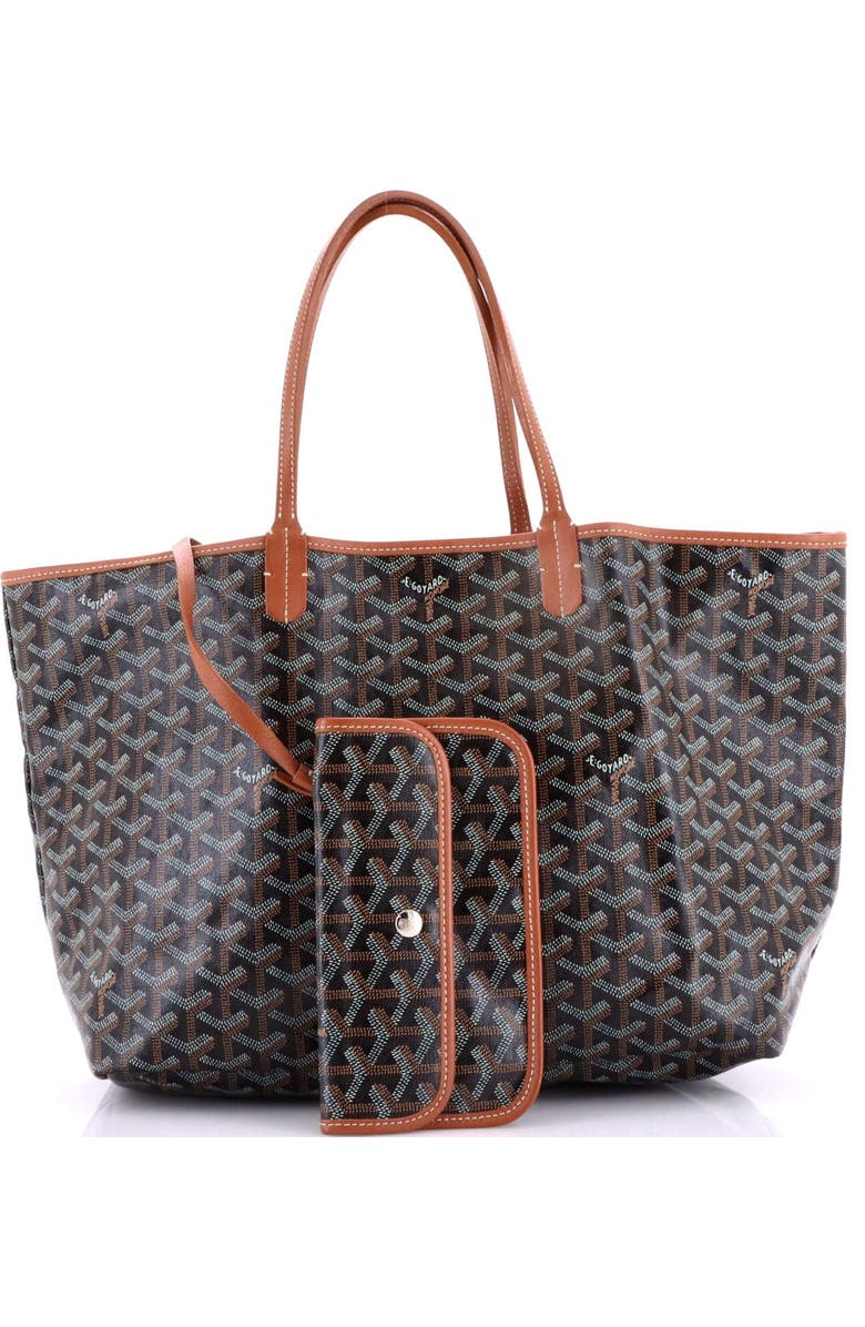 Pre-Owned Goyard Saint Louis Tote Coated Canvas PM, Alternate, color, Brown